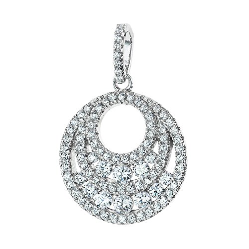 Orphelia Damen-Kette mit Anhänger 925 Silber rhodiniert Zirkonia weiß Rundschliff 45 cm - ZH-7246 Orphelia Damen-Kette mit Anhänger 925 Silber rhodiniert Zirkonia weiß Rundschliff 45 cm - ZH-7246 von Orphelia