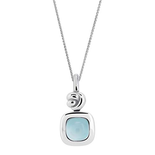 Orphelia Damen-Kette_mit_Anhänger 925_Sterling_Silber Chalcedon ZH-7467 von Orphelia
