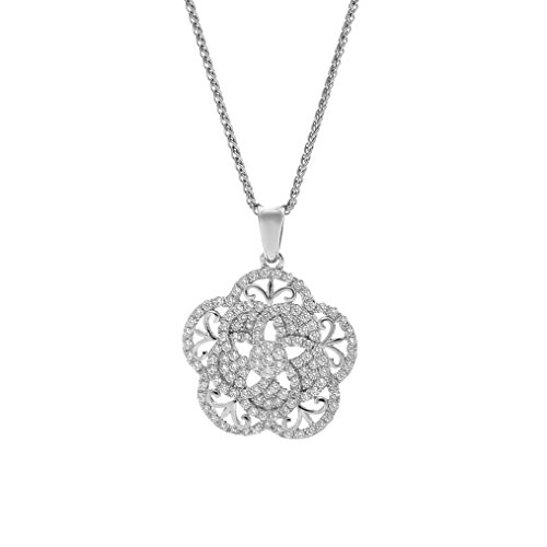Orphelia Damen-Ketten mit Anhänger 925 Sterling Silber zirkonia ZH-7309 von Orphelia