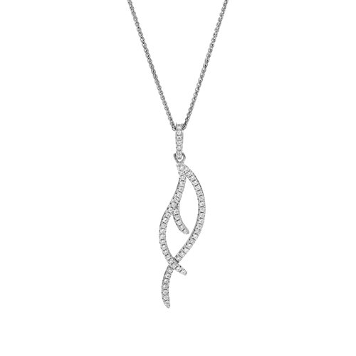 Orphelia Damen-Ketten mit Anhänger 925 Sterling Silber zirkonia ZH-7313 von Orphelia