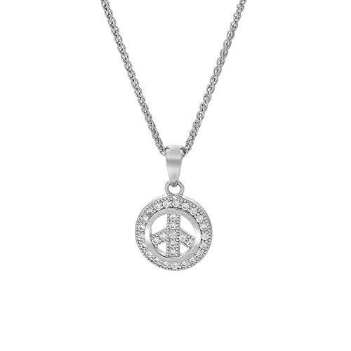 Orphelia Damen-Ketten mit Anhänger 925 Sterling Silber zirkonia ZH-7336 von Orphelia