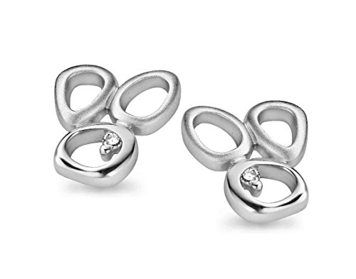 Orphelia Damen-Ohrstecker 925 Sterling Silber Zirkonia weiß ZO-5017 von Orphelia