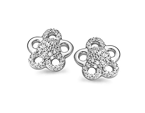 Orphelia Damen-Ohrstecker 925 Sterling Silber Zirkonia weiß ZO-5096 von Orphelia