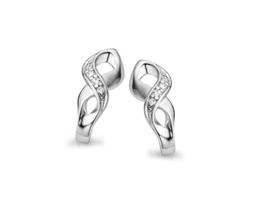 Orphelia Damen-Ohrstecker 925 Sterling Silber Zirkonia weiß ZO-5113 von Orphelia