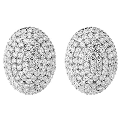 Orphelia Damen-Ohrstecker 925 Sterling Silber rhodiniert Zirkonia weiß ZO-5184 von Orphelia