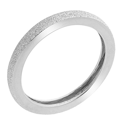 Orphelia Damen-Ring 925 Silber rhodiniert mattiert Gr. 52 (16.6) - ZR-7073/52 von Orphelia