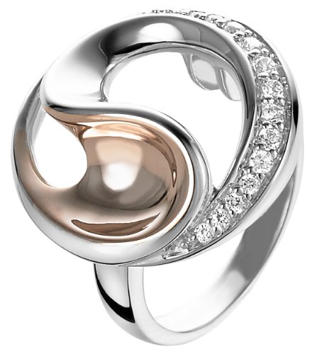 Orphelia Damen-Ring 925 Sterling Silber Zirkonia wei von Orphelia