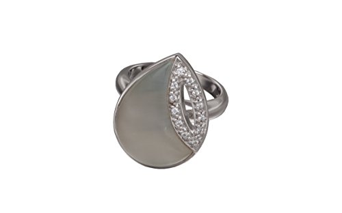 Orphelia Damen-Ring 925 Sterling Silber rhodiniert Zirkonia Gr.52 (16.6) ZR-3633/52 von Orphelia