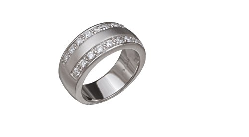 Orphelia Damen-Ring 925 Sterling Silber rhodiniert Zirkonia Gr.52 (16.6) ZR-3661/52 von Orphelia