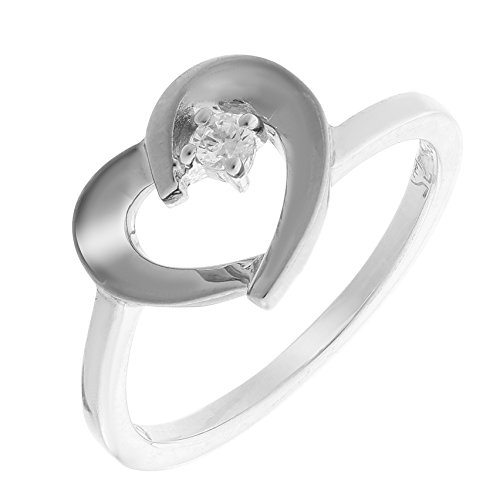 Orphelia Damen-Ringe 925_Sterling_Silber zirkonia '- Ringgröße 50 (15.9) zr-7370/50 von Orphelia