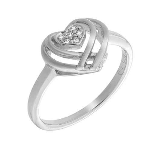 Orphelia Damen-Ringe 925_Sterling_Silber zirkonia '- Ringgröße 60 (19.1) zr-7368/60 von Orphelia