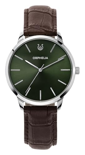 Orphelia Herren Analog Uhr Winston mit Leder Armband von Orphelia