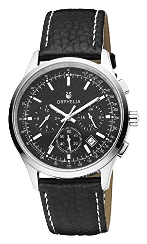 Orphelia Herren-Armbanduhr 24h Dual Time Quarz Leder von Orphelia