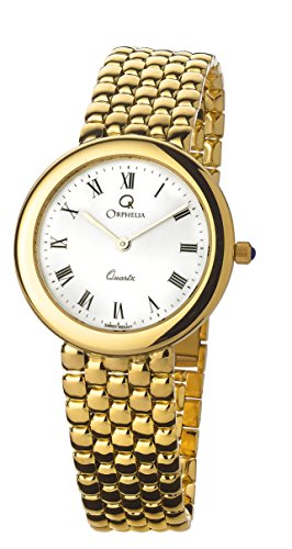 Orphelia Herren Armbanduhr Analog Quarz Gelbgold MON-7073 von Orphelia