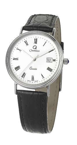 Orphelia Herren Armbanduhr Analog Quarz Leder MON-7082/1 von Orphelia