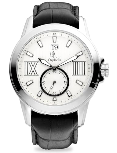 Orphelia Herren-Armbanduhr Analog Quarz Leder von Orphelia