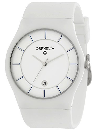 Orphelia Herren- Keramik Armbanduhr Infinity Analog Quarz Silikon von Orphelia