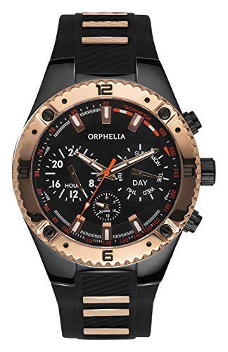 Orphelia Herren-Armbanduhr Boulder Country Multi Dial Quarz Silikon von Orphelia