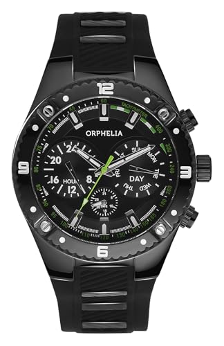 Orphelia Herren-Armbanduhr Boulder Country Multi Dial Quarz Silikon von Orphelia