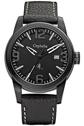 Orphelia Herren-Armbanduhr East End Analog Quarz Leder OR32671144 von Orphelia