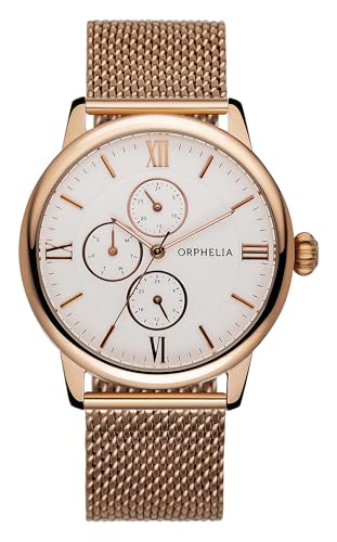 Orphelia Herren-Armbanduhr Executive Analog Quarz Edelstahl-122-9707-17 von Orphelia