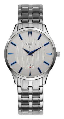 Orphelia Herren-Armbanduhr The Flatline Analog Quarz Edelstahl von Orphelia
