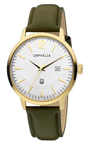 Orphelia Herren-Armbanduhr Zoom Analog Quarz Leder von Orphelia
