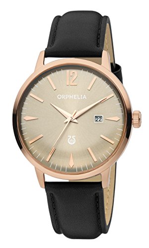 Orphelia Herren-Armbanduhr Zoom Analog Quarz Leder von Orphelia