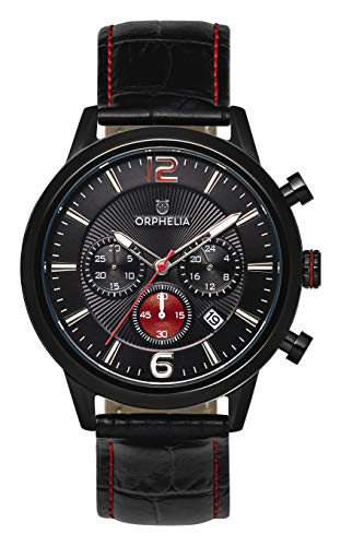 Orphelia HerrenArmbanduhr Chronograph Quarz Leder OR81803 von Orphelia