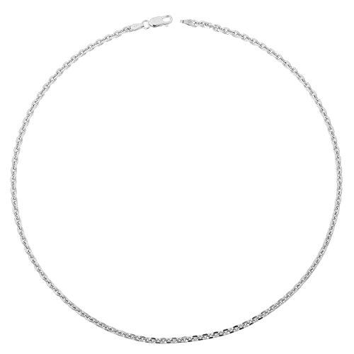 Orphelia Jewelry Unisex-Halskette ohne Anhänger 925 Sterling Silber 45cm ZK-2620 von Orphelia