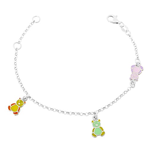 Orphelia Kinder-Armband 925 Silber rhodiniert 17 cm-ZA-7140 von Orphelia