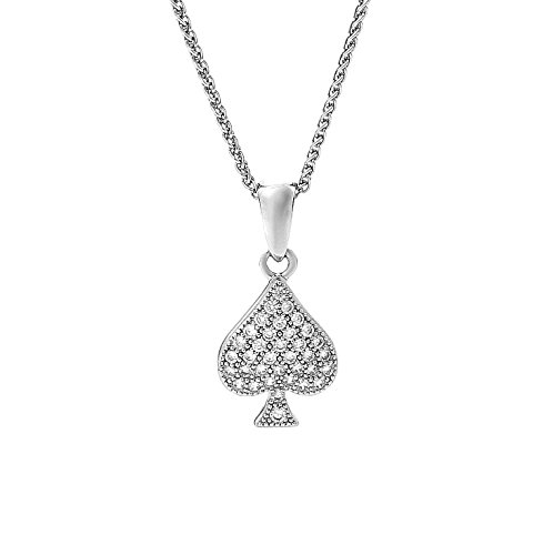 Orphelia Mädchen-Ketten mit Anhänger 925 Sterling Silber zirkonia ZH-7346 von Orphelia