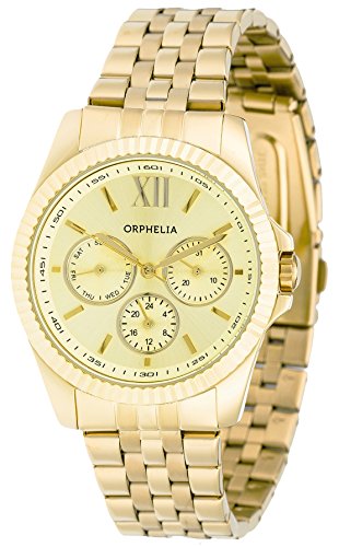 Orphelia Unisex-Armbanduhr Analog Quarz Edelstahl OR53471422 von Orphelia