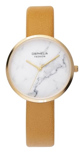 Orphelia Fashion Damen Analog Uhr Tiffany mit Leder Armband, Braun von Orphelia