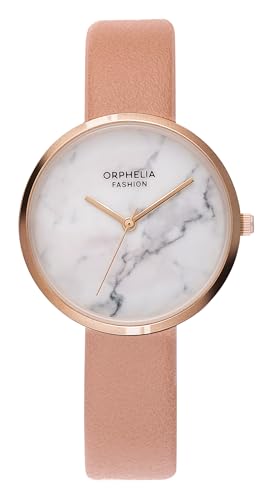 Orphelia Fashion Damen Analog Uhr Tiffany mit Leder Armband, Rosa von Orphelia