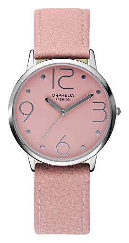 Orphelia Fashion Damen Analog Uhr Oblivious mit Leder Armband Rosa Orphelia Fashion Damen Analog Uhr Oblivious mit Leder Armband Rosa von Orphelia