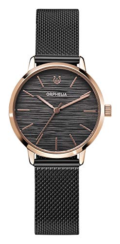 Orphelia Damen Analog Uhr Violetta mit Mesh Edelstahl Armband von Orphelia