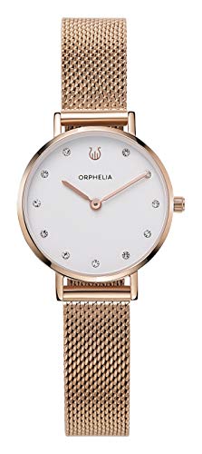 Orphelia Damen Analog Uhr Birdi mit Mesh Edelstahl Armband von Orphelia