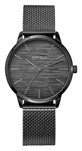 Orphelia Herren Analog Uhr Winston mit Mesh Edelstahl Armband von Orphelia