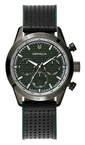 Orphelia Herren Multi Zifferblatt Uhr Sandblast mit Silikon Armband Grün von Orphelia