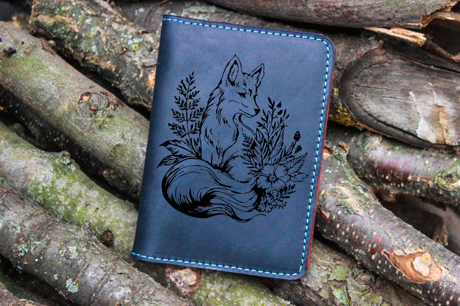 Roter Fuchs Reisepass Halter, Organizer Planer, Reiseorganizer Für Dokumente, Portemonnaie Organizer Wholesale, Passport Organizer, Passport Cover von OrtegaGoods