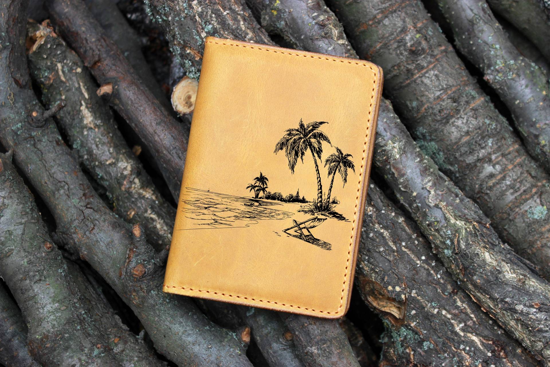 Traveler Passport Cover, Traveler Hülle, Traveler Case, Double Wallet, Traveler Cover, 2 Wallet von OrtegaGoods