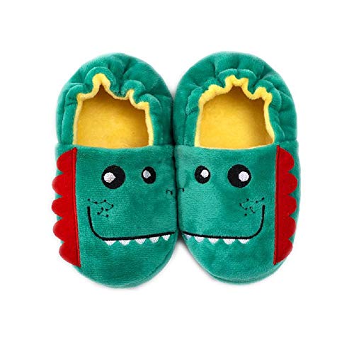 MASOCIO Hausschuhe Kinder Mädchen Junge Schuhe Kinderhausschuhe Haus Pantoffeln Slippers Monster Größe 22 23 von MASOCIO