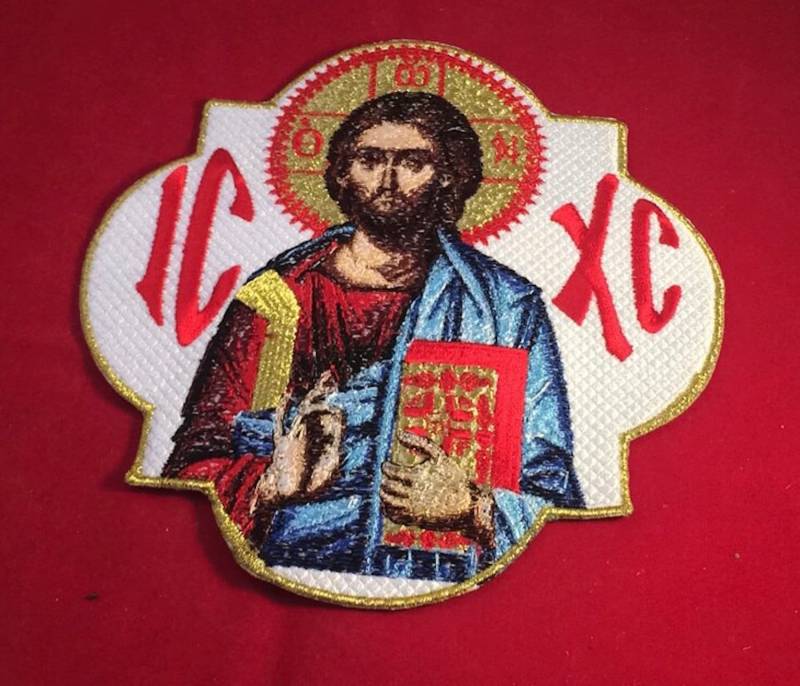 Christus Der Lehrer Applikation Für Orthodoxe Christliche Priester Gewand Oder Kirche Verwenden von OrthodoxChristian