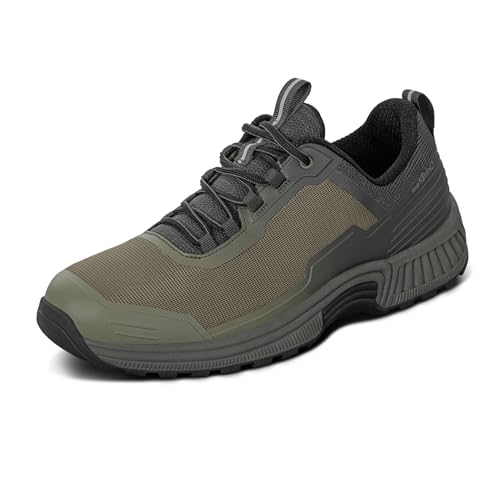 Orthofeet Damen Bristol Wanderschuh, Oliv/Blatt für Mich (Leaf It to Me), 39.5 EU von Orthofeet