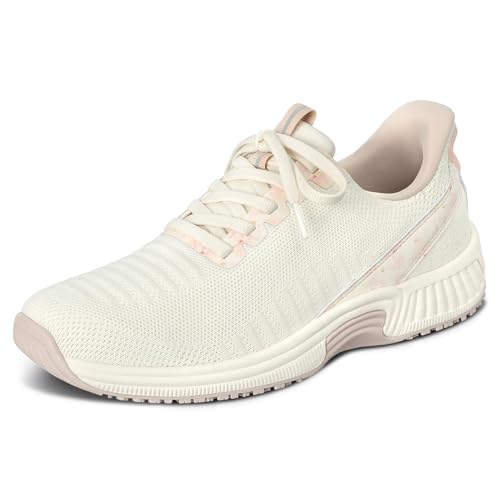 Orthofeet Hands-Free Orthopädischer Damen Slip-in Sneaker Blumenrosa Kita, Größe 38 von Orthofeet