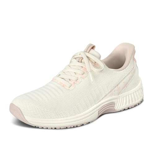 Orthofeet Hands-Free Orthopädischer Damen Slip-in Sneaker Blumenrosa Kita, Größe 41.5 von Orthofeet