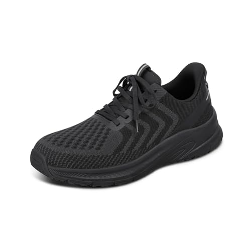 Orthofeet Hands-Free Orthopädischer Herren Slip-in Sneaker Schwarz Tilos, Größe 41.5 von Orthofeet