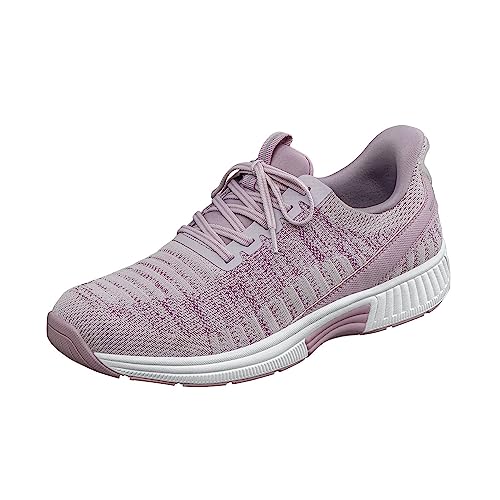 Orthofeet Hands-Free Orthopädischer Damen Slip-in Sneaker Rosa Kita, Größe 40 Weit von Orthofeet