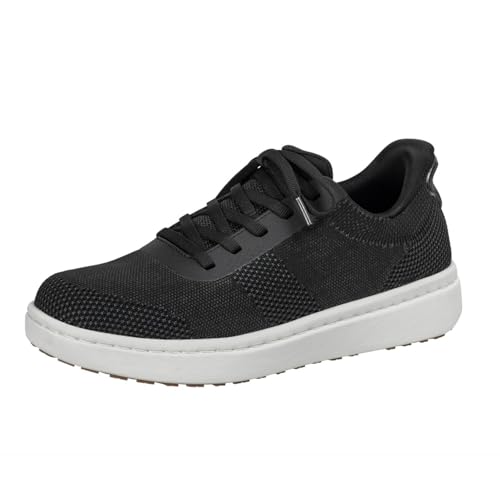 Orthofeet orthopädischer Damen Hands-Free Wander Sneaker, Komplett Schwarz, Größe 38.5 von Orthofeet